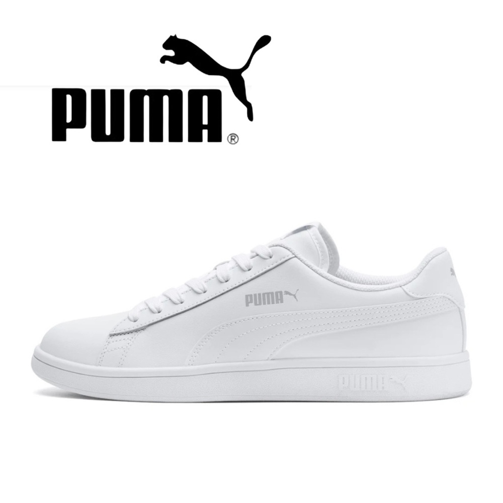 Puma Women’s Smash V2 Leather Court Shoes